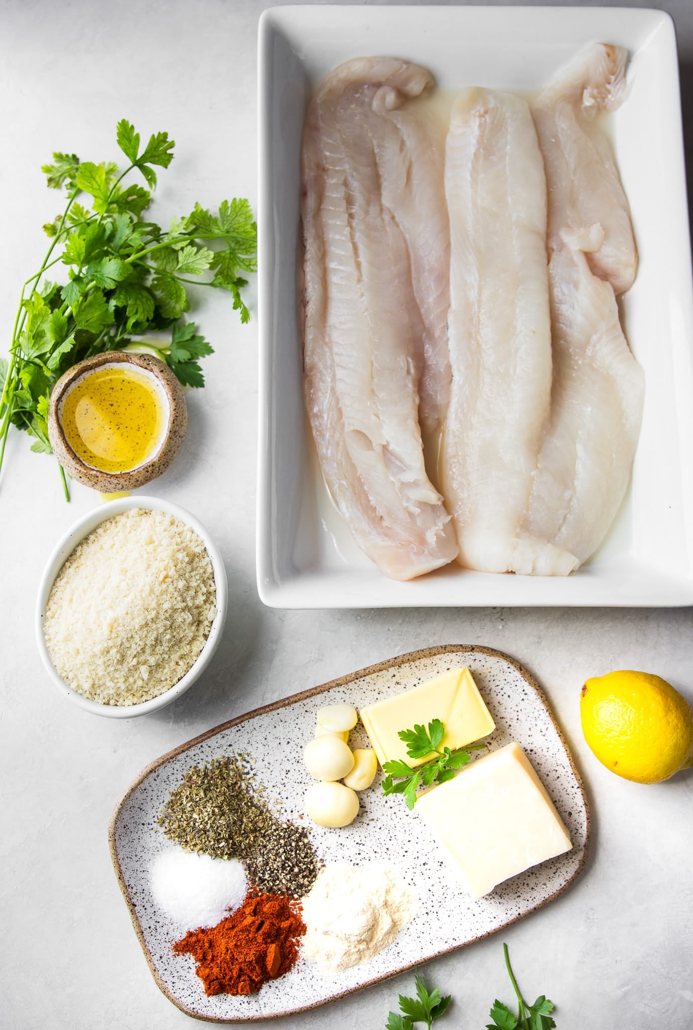 Make this Garlic Butter Parmesan Crusted Haddock with flaky haddock, garlic butter, Parmesan, and crispy panko. An easy baked seafood dinner ready in 30 minutes.