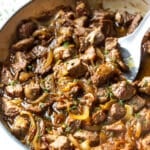 steak and onion bites